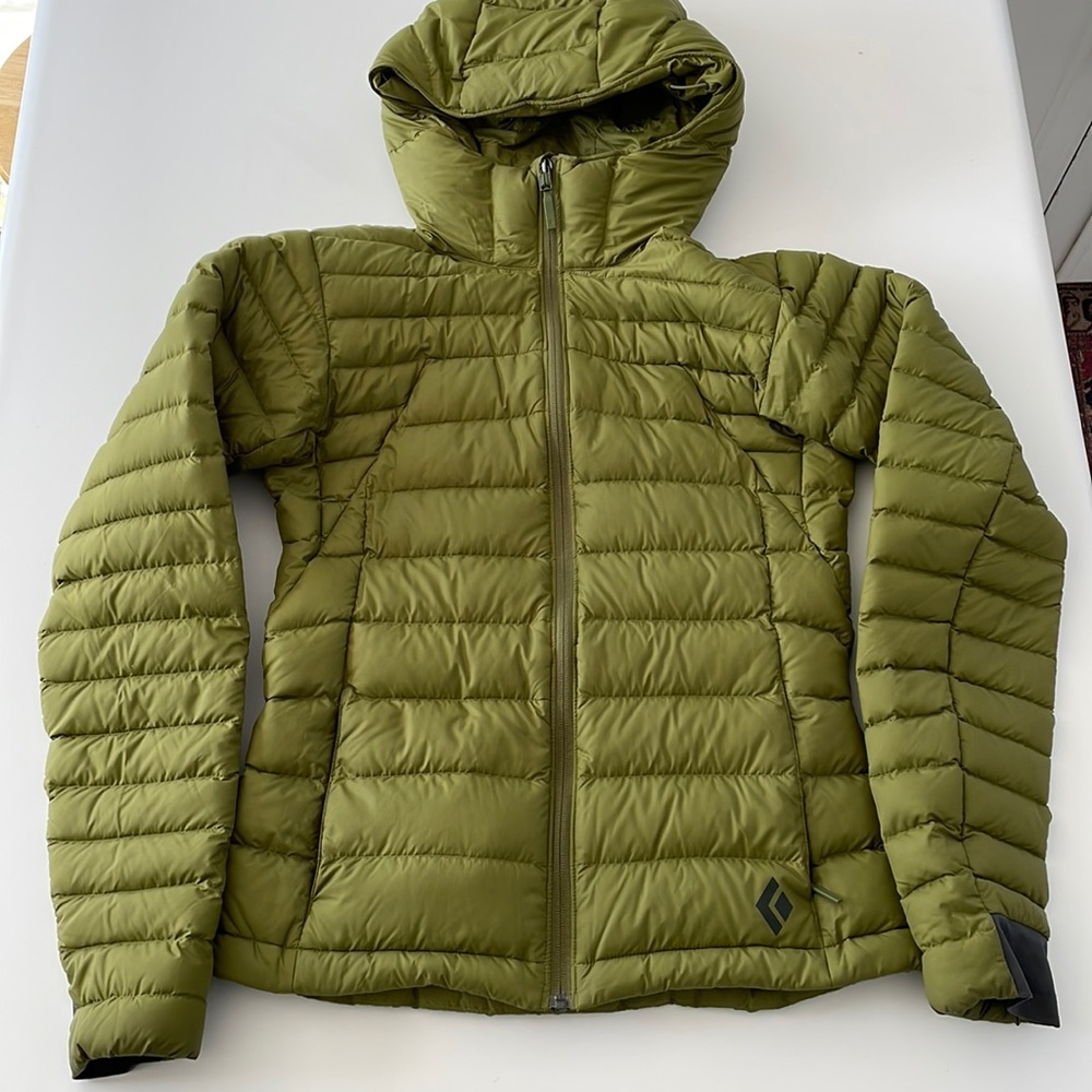 Black Diamond cold forge down hoody jacket women's size small